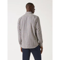 Teddy Smith Magasin -Teddy Smith Magasin chemise a carreaux jean bleu marron homme izac 1