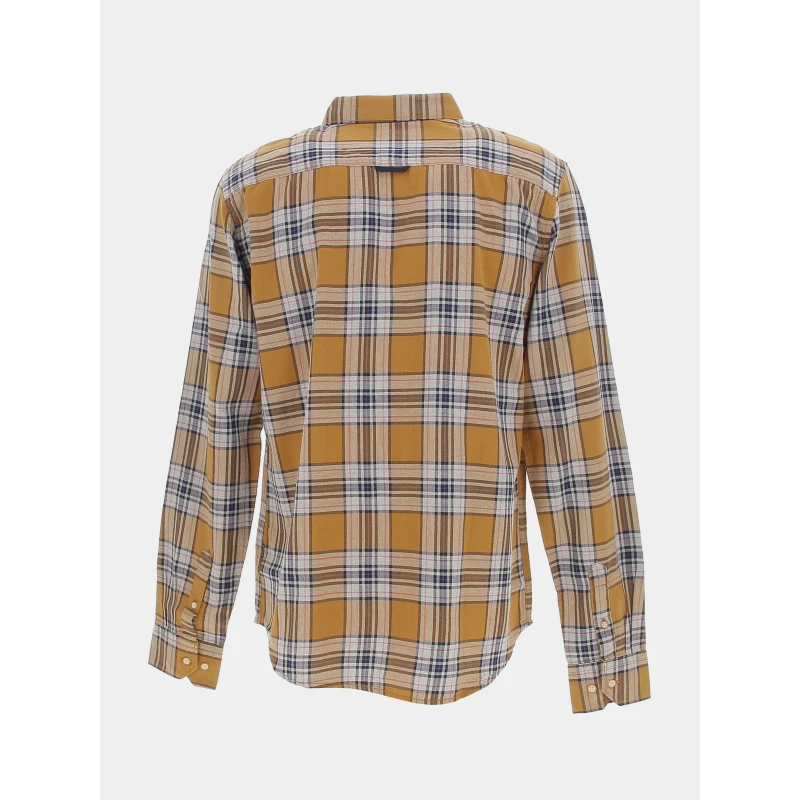 Chemise à Carreaux Marron Homme - Rms 26 4 Chemise à Carreaux Marron Homme - Rms 26 – Image 2