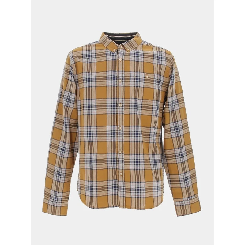 Chemise à Carreaux Marron Homme - Rms 26 3 Chemise à Carreaux Marron Homme - Rms 26
