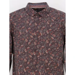Chemise à Fleurs Axel Bordeaux Homme - Teddy Smith 8 Chemise à Fleurs Axel Bordeaux Homme - Teddy Smith -Teddy Smith Magasin chemise a fleurs axel bordeaux homme teddy smith 2