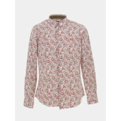 Chemise à Fleurs Lagantine Rose Homme - Benson & Cherry