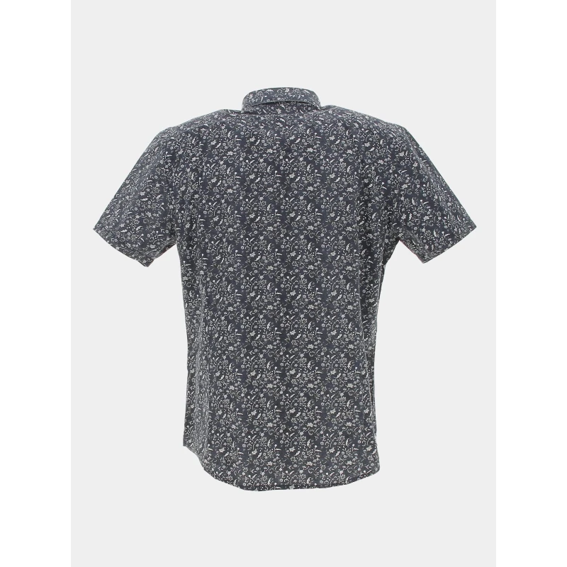 Chemise à Fleurs Magnus Bleu Marine Homme - Teddy Smith 4 Chemise à Fleurs Magnus Bleu Marine Homme - Teddy Smith – Image 2