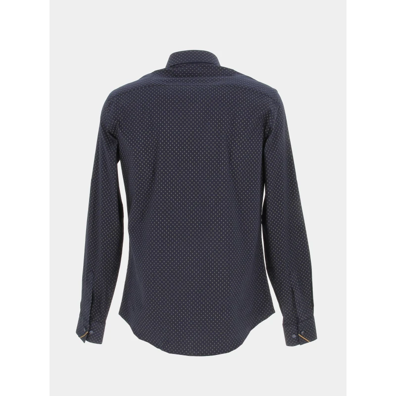 Chemise à Poche Classic Bleu Marine Homme - Benson & Cherry 3 Chemise à Poche Classic Bleu Marine Homme - Benson & Cherry – Image 2