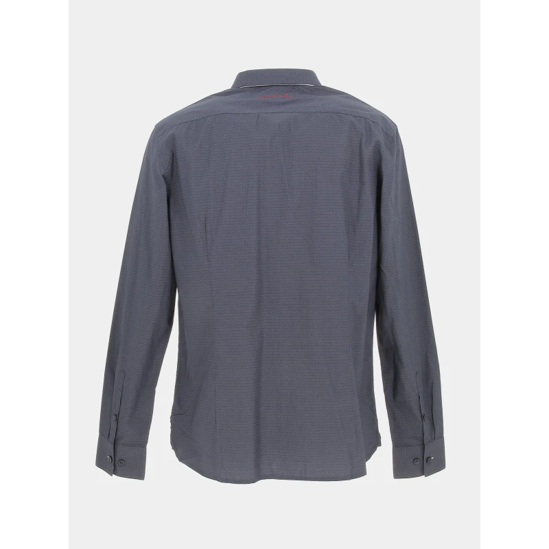 Chemise Carton Bleu Marine Homme - Teddy Smith 4 Chemise Carton Bleu Marine Homme - Teddy Smith – Image 2