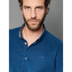 Chemise Cyril Bleu Pétrole Homme - Delahaye 9 Chemise Cyril Bleu Pétrole Homme - Delahaye -Teddy Smith Magasin chemise cyril bleu petrole homme delahaye 3