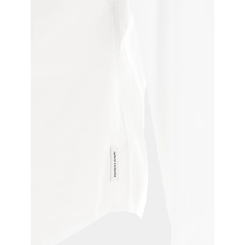 Chemise Droite Camicia Blanc Homme - Armani Exchange 5 Chemise Droite Camicia Blanc Homme - Armani Exchange â Image 4