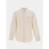 Chemise En Lin Beige Homme - Calvin Klein -Teddy Smith Magasin chemise en lin beige homme calvin klein