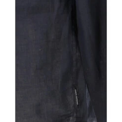 Chemise En Lin Bleu Marine Homme - Armani Exchange -Teddy Smith Magasin chemise en lin bleu marine homme armani exchange 3