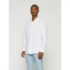 Chemise En Lin Kiss Blanc Homme - Izac 2 Chemise En Lin Kiss Blanc Homme - Izac -Teddy Smith Magasin chemise en lin kiss blanc homme izac