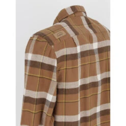 Chemise épaisse à Carreaux Marron Homme - Oxbow -Teddy Smith Magasin chemise epaisse a carreaux marron homme oxbow 2
