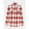 Chemise épaisse à Carreaux Paprika Rouge Homme - Oxbow -Teddy Smith Magasin chemise epaisse a carreaux paprika rouge homme oxbow