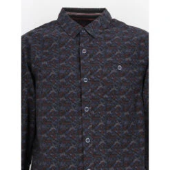 Chemise Fleurs Bleu Homme - Rms 26 -Teddy Smith Magasin chemise fleurs bleu homme rms 26 2