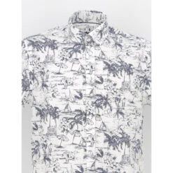 Chemise Imprimé Floral Kamille Blanc Bleu Homme - Izac 9 Chemise Imprimé Floral Kamille Blanc Bleu Homme - Izac -Teddy Smith Magasin chemise imprime floral kamille blanc bleu homme izac 3