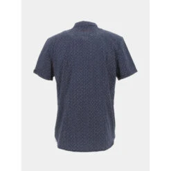 Chemise Imprimés Cut Bleu Marine Homme - Teddy Smith -Teddy Smith Magasin chemise imprimes cut bleu marine homme teddy smith 1