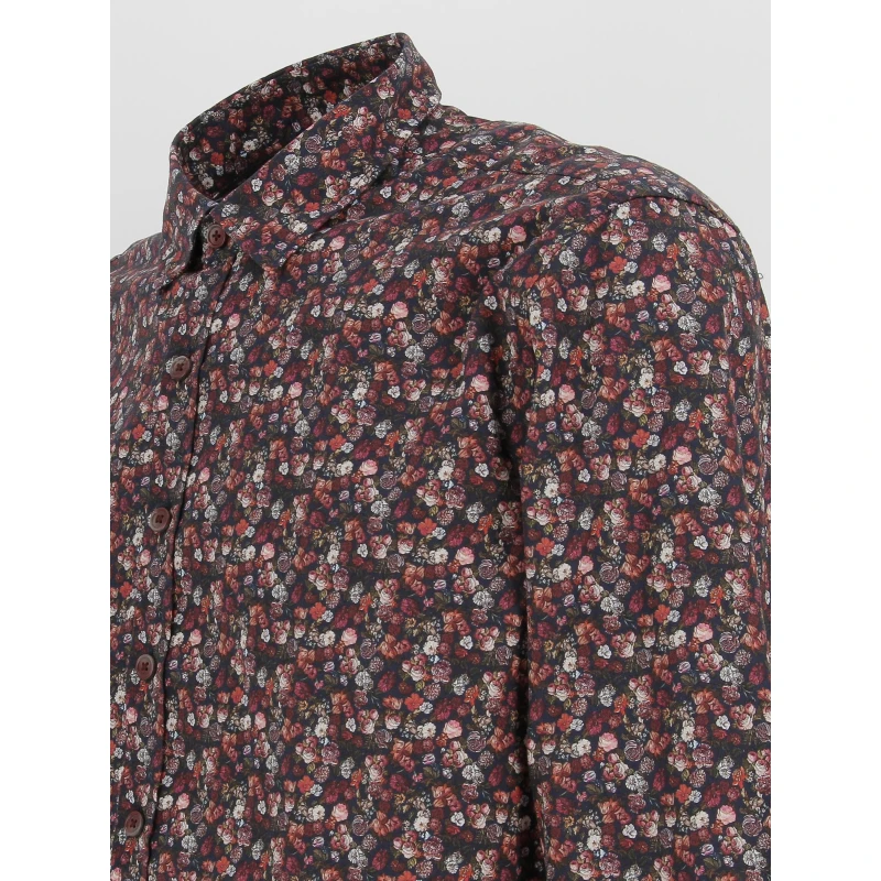 Chemise Jaden Imprimé Floral Noir/rose Homme - Izac 6 Chemise Jaden Imprimé Floral Noir/rose Homme - Izac – Image 4