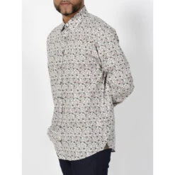 Chemise Jonas Imprimé Floral Kaki Homme - Izac -Teddy Smith Magasin chemise jonas imprime floral kaki homme izac 2