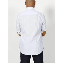 Teddy Smith Magasin -Teddy Smith Magasin chemise jules imprime blanccamel homme izac 1