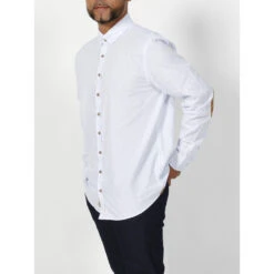 Chemise Jules Imprimé Blanc/camel Homme - Izac -Teddy Smith Magasin chemise jules imprime blanccamel homme izac 2