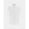 Chemise Kenta Coudières Fleurs Blanc Homme - Izac