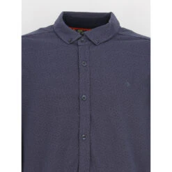 Chemise Laville Bleu Marine Homme - Benson & Cherry -Teddy Smith Magasin chemise laville bleu marine homme benson cherry 2