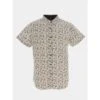 Chemise Manches Courtes à Motifs Beige Homme - RMS 26 -Teddy Smith Magasin chemise manches courtes beige homme rms 26
