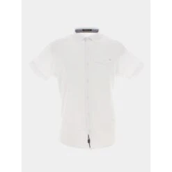 Chemise Manches Courtes Selkir Blanc Homme - Sun Valley