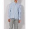 Chemise Manches Longues Oxford Bleu Clair Homme - Calvin Klein -Teddy Smith Magasin chemise manches longues oxford bleu clair homme calvin klein