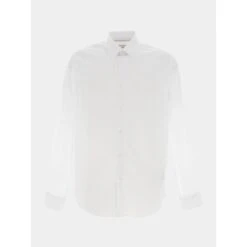 Chemise Manches Longues Sunset Blanc Homme - Guess