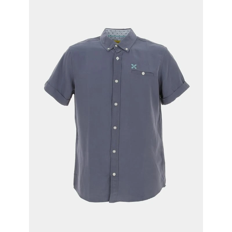 Chemise Modal Commi Bleu Marine Homme - Oxbow 3 Chemise Modal Commi Bleu Marine Homme - Oxbow