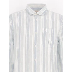 Chemise Rayée Collins Bleu Homme - Guess -Teddy Smith Magasin chemise rayee collins bleu homme guess 3