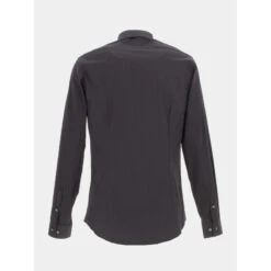 Teddy Smith Magasin -Teddy Smith Magasin chemise stretch collar print noir homme calvin klein 1