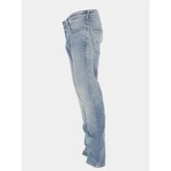 Jean Droit Regular Délavé Bleu Clair Homme - Teddy Smith -Teddy Smith Magasin jean droit regular delave bleu clair homme teddy smith 2