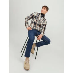 Jean Regular Clark Original 380 Bleu Homme - Jack & Jones -Teddy Smith Magasin jean regular clark original 380 bleu homme jack jones 3