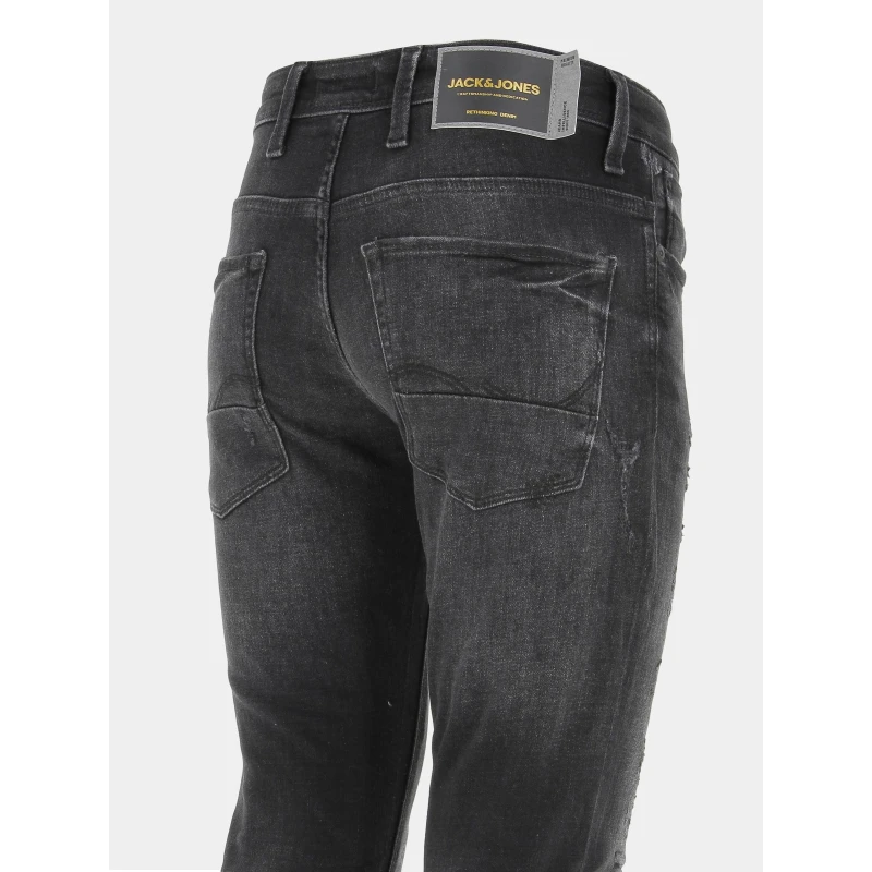Jean Skinny Gleen Noir Homme - Jack & Jones 6 Jean Skinny Gleen Noir Homme - Jack & Jones â Image 4