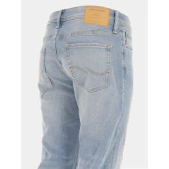 Jean Slim Glenn Original 805 Bleu Homme - Jack & Jones -Teddy Smith Magasin jean slim glenn original 805 bleu homme jack jones 3