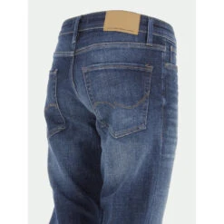 Jean Slim Mike Original 211 Bleu Homme - Jack & Jones -Teddy Smith Magasin jean slim mike original 211 bleu homme jack jones 3