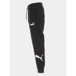 Jogging Basic Logo Noir Blanc Homme - Puma -Teddy Smith Magasin jogging basic logo noir blanc homme puma 2