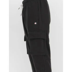 Jogging Cargo Rib Cuff Noir Homme - Champion 9 Jogging Cargo Rib Cuff Noir Homme - Champion -Teddy Smith Magasin jogging cargo rib cuff noir homme champion 3