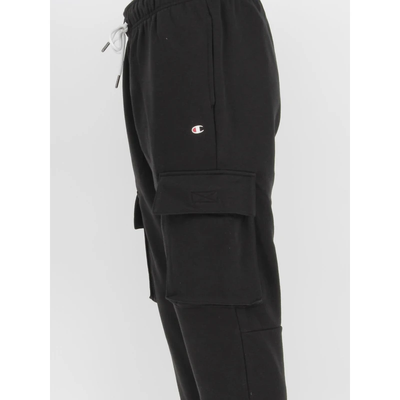 Jogging Cargo Rib Cuff Noir Homme - Champion 6 Jogging Cargo Rib Cuff Noir Homme - Champion – Image 4