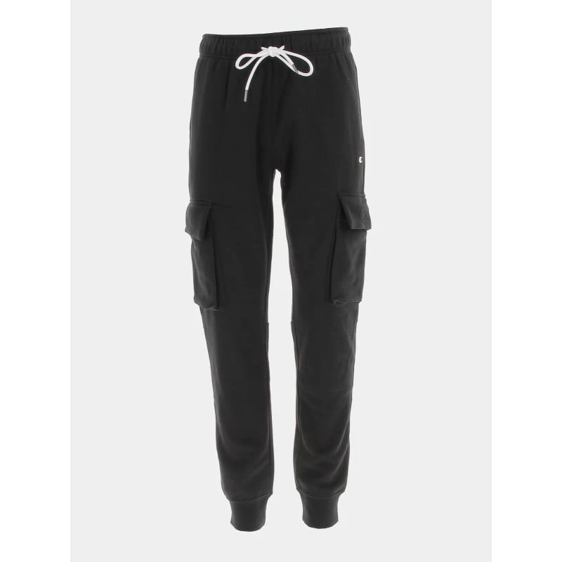 Jogging Cargo Rib Cuff Noir Homme - Champion 3 Jogging Cargo Rib Cuff Noir Homme - Champion