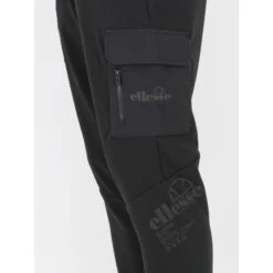 Jogging Cargo Zirca Noir Homme - Ellesse -Teddy Smith Magasin jogging cargo zirca noir homme ellesse 3