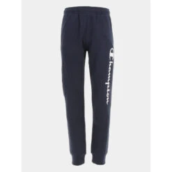 Jogging Rib Cuff Logo Bleu Marine Homme - Champion