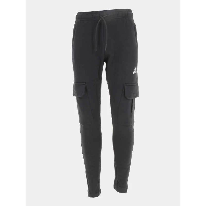 Jogging Slim Cargo Noir Homme - Adidas 3 Jogging Slim Cargo Noir Homme - Adidas