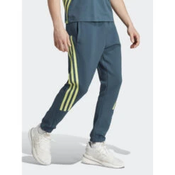 Jogging Slim Style Long Bleu Pétrole Homme - Adidas -Teddy Smith Magasin jogging slim style long bleu petrole homme adidas 2