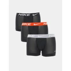 Lot De 3 Boxers Trunk Dri-fit Noir Homme - Nike