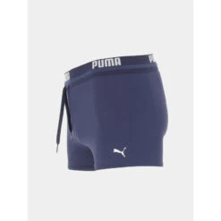 Maillot De Bain Boxer Logo Bleu Marine Homme - Puma -Teddy Smith Magasin maillot de bain boxer logo bleu marine homme puma 2