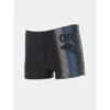 Maillot De Bain Boxer Logo Rayé Bleu Noir Homme - Arena -Teddy Smith Magasin maillot de bain boxer logo raye bleu noir homme arena