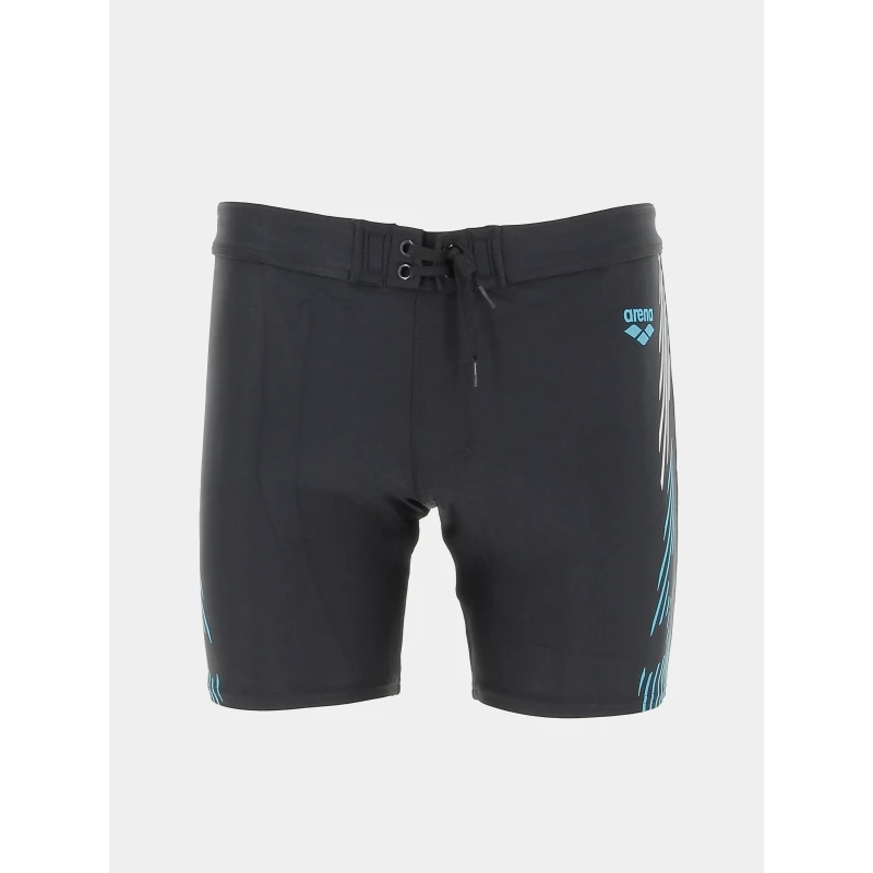 Maillot De Bain Mid Jammer Graphic Noir Homme - Arena 3 Maillot De Bain Mid Jammer Graphic Noir Homme - Arena