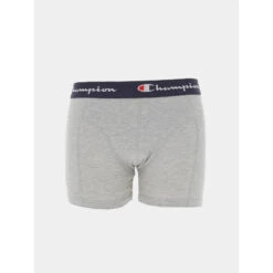Pack 2 Boxers Authentic Gris Homme - Champion -Teddy Smith Magasin pack 2 boxers authentic gris homme champion 3