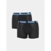 Pack 2 Boxers Basic Bleu Noir Homme - Puma -Teddy Smith Magasin pack 2 boxers basic bleu noir homme puma